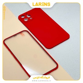 کاور برند Case-Glass سری 360 ايفون 12Pro Max رنگ Red