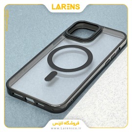 کاور Spigen سری Focus Pixels Magsafe ايفون 13 پرو مکس- Black