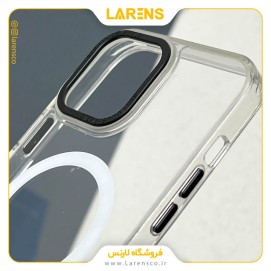 کاور Spigen سری Focus Pixels Magsafe ايفون 13 پرو مکس- Clear