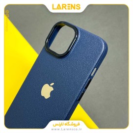 کاور RVMO سری Magsafe Leather مدل آیفون iphone 15 رنگ Blue