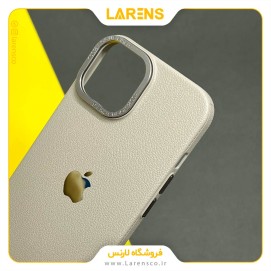 کاور RVMO سری Magsafe Leather مدل آیفون iphone 15 رنگ natural