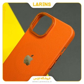 کاور RVMO سری Magsafe Leather مدل آیفون iphone 15 رنگ Orange