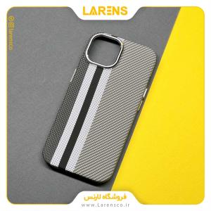 کاور ایفون 15 برند QSeries سری Fiber Carbon طرح 1