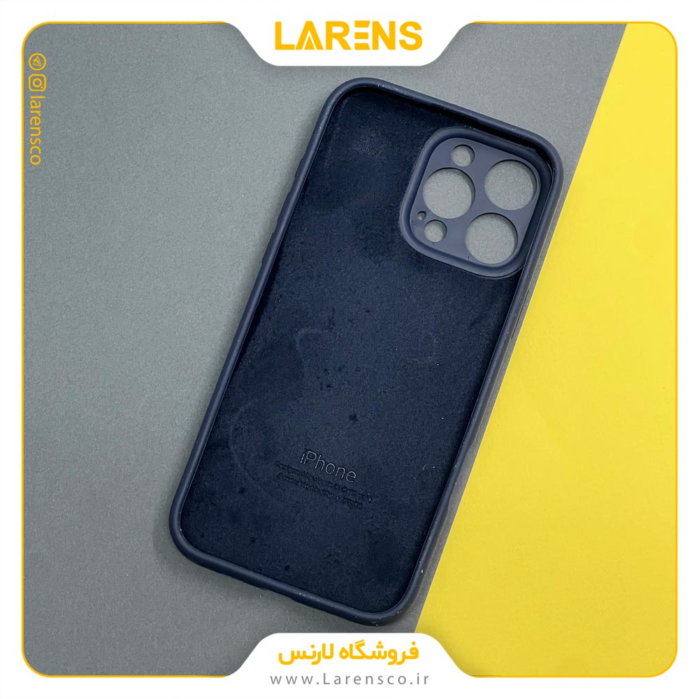 سیلیکون آیفون 16 پرو مکس كد 8 - رنگ Dark Blue