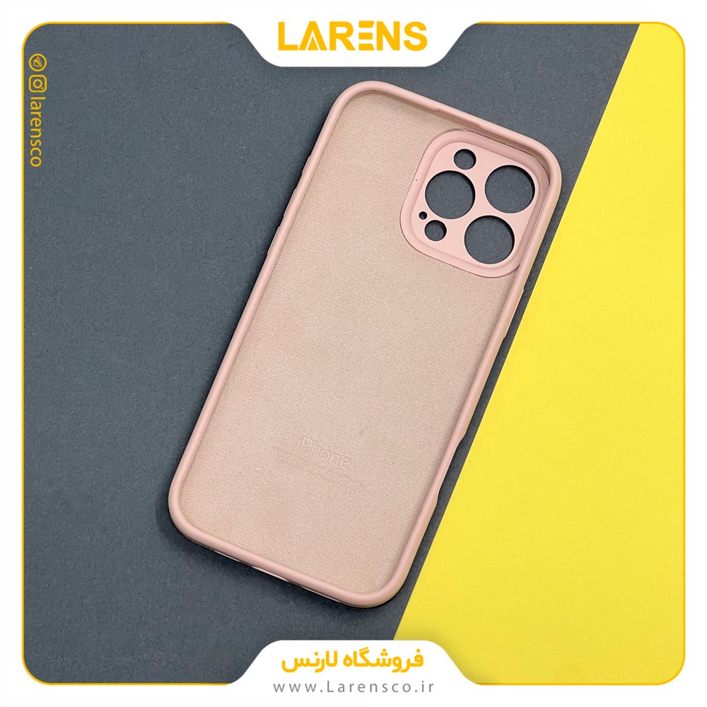 سیلیکون آیفون 16 پرو مکس كد 12- رنگ Pink
