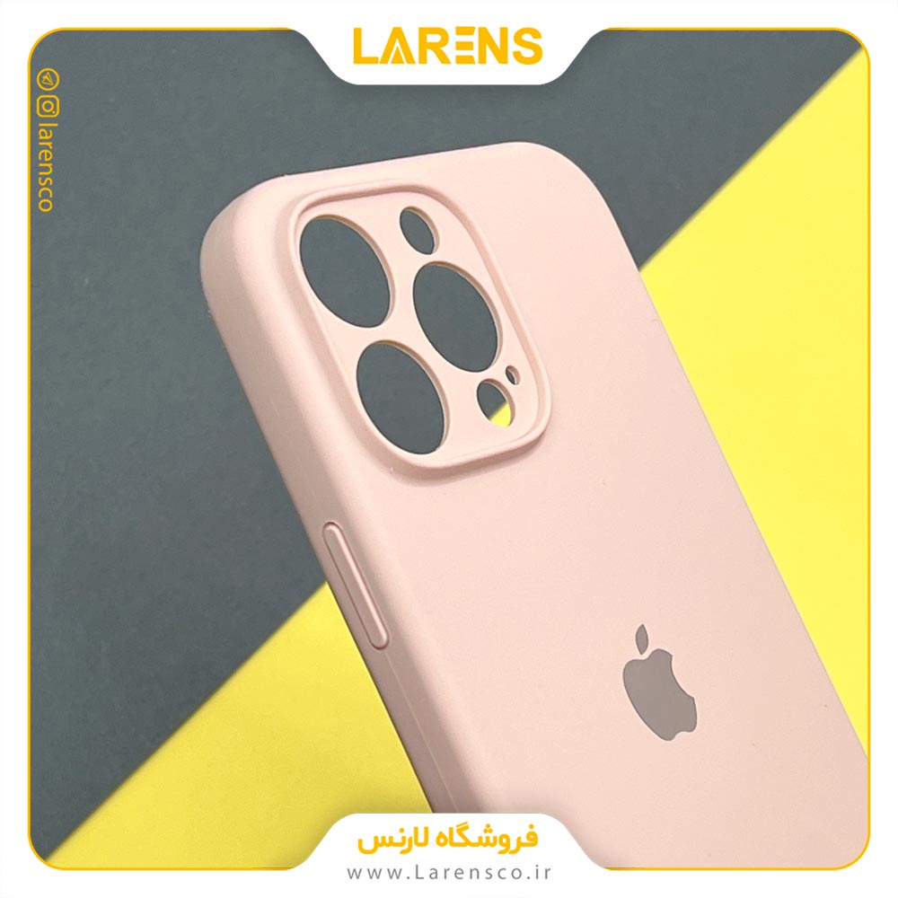 سیلیکون آیفون 16 پرو مکس كد 12- رنگ Pink