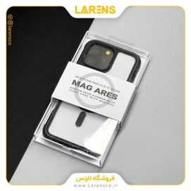 کاور برند K-DOO سری MAG Ares آیفون 16 پرو مکس رنگ Black