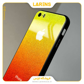 کاور آیفون 5s سری Crystal Design مدل Hard رنگ Red