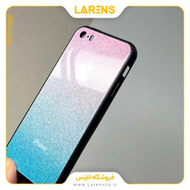کاور آیفون 5s سری Crystal Design مدل Hard رنگ Purple