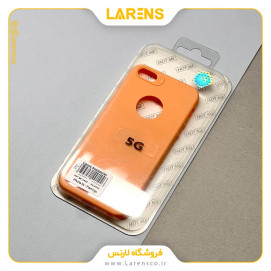 کاور آیفون 5s سری Hotme مدل Silicone رنگ Flamingo