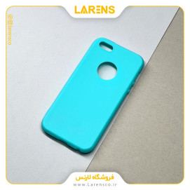 کاور آیفون 5s سری New Color مدل Soft رنگ Blue