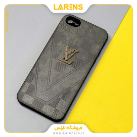 کاور ایفون 5s برند Terry Case مدل LV Leather رنگ Gray