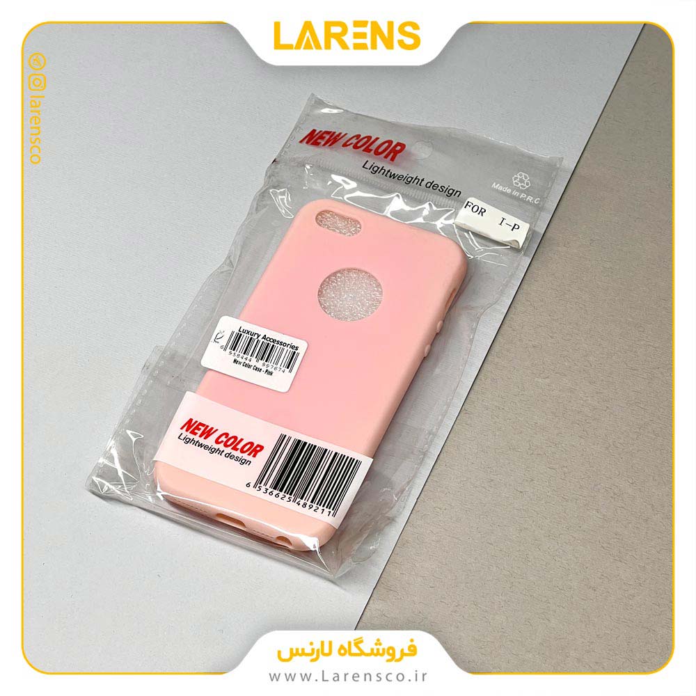 کاور آیفون 6s سری New Color مدل Soft رنگ Pink