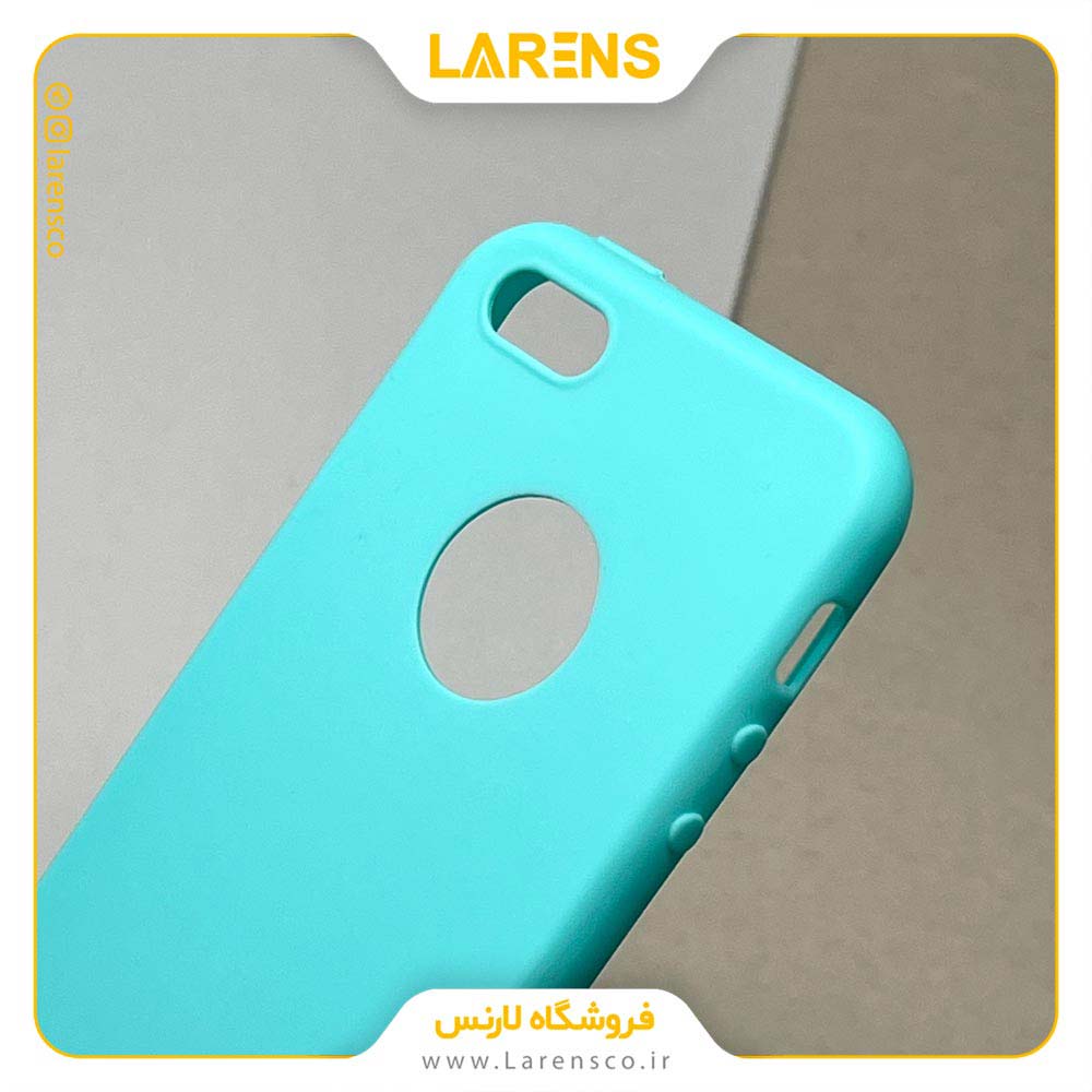 کاور آیفون 6s سری New Color مدل Soft رنگ Blue