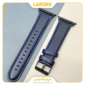 بند اپل واچ Leather سری Classic سایز 38/40/41mm رنگ Dark Blue