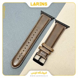 بند اپل واچ Leather سری Classic سایز 38/40/41mm رنگ Dark Olive