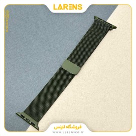 بند اپل واچ Milanese سری Metal سایز 38/40/41mm رنگ Olive green