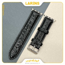 بند اپل واچ Mont Blanc مدل Crocodile Leather سری 38/40/41mm رنگ Black