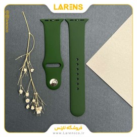 بند سیلیکون اپل واچ 38/40/41mm  کد  48 -  Dark Olive