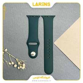 بند سیلیکون اپل واچ 38/40/41mm  کد  49 -  Holy Green