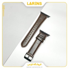 بند اپل واچ Leather سری leto سایز 38/40/41mm رنگ Dark Brown