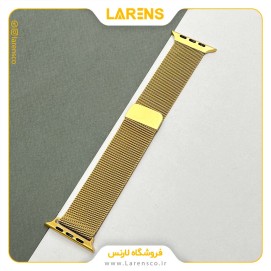 بند اپل واچ Milanese سری Metal سایز 42/44/45mm رنگ Gold