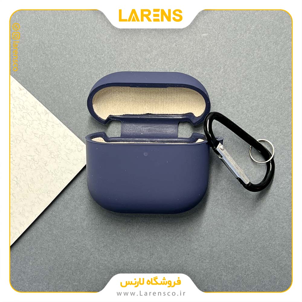 محافظ ایرپاد 4 سیلیکون كد 8 رنگ Dark Blue