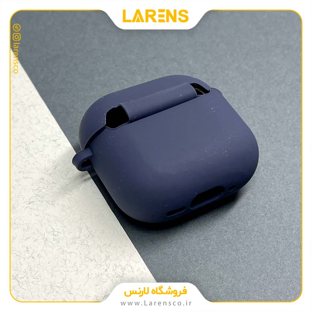 محافظ ایرپاد 4 سیلیکون كد 8 رنگ Dark Blue