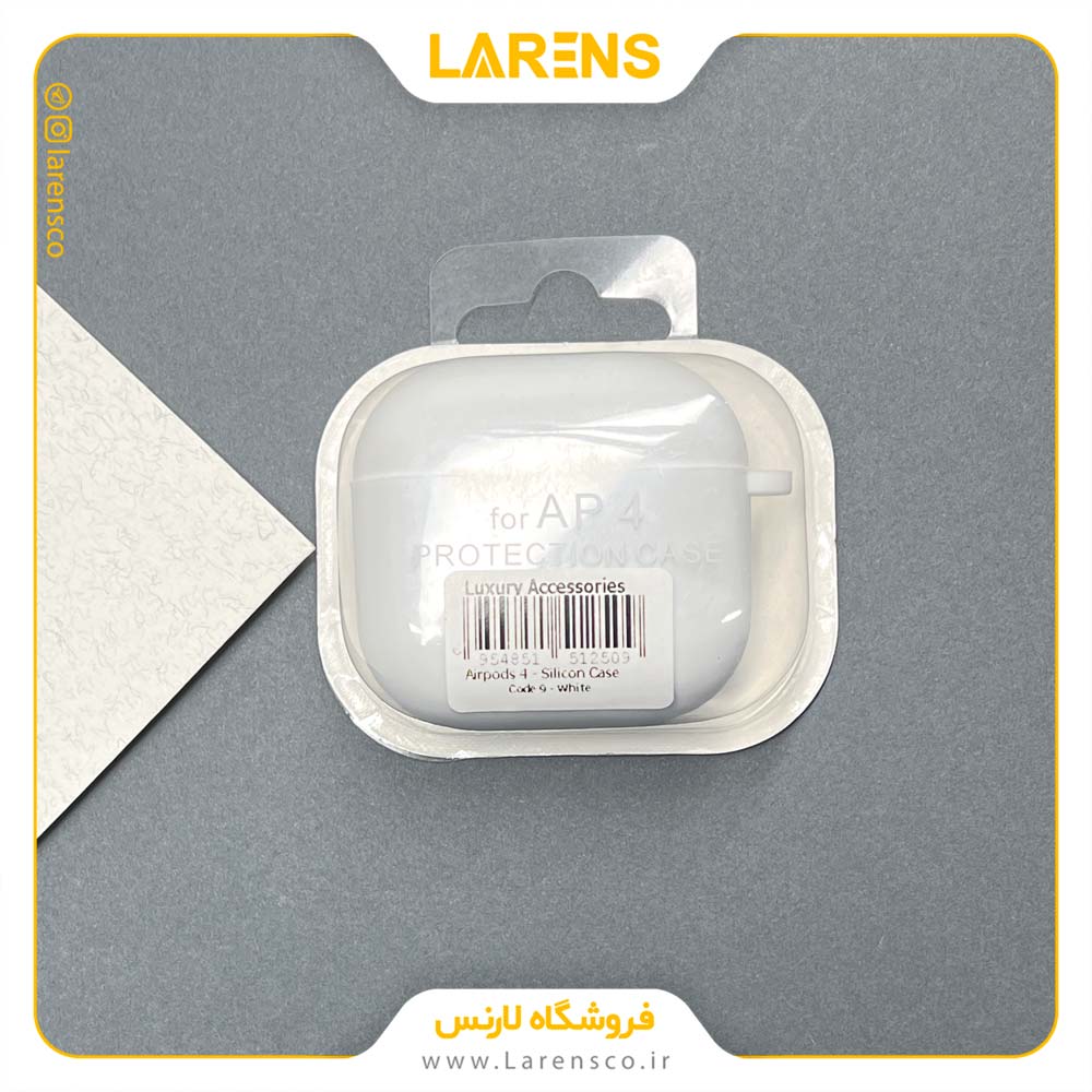 محافظ ایرپاد 4 سیلیکون كد 9 رنگ White