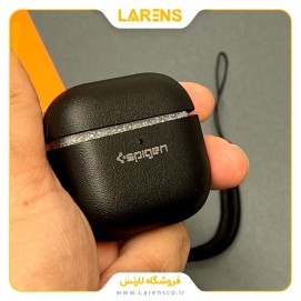 محافظ ایرپاد 4 برند Spigen سری Leather Armor رنگ Black