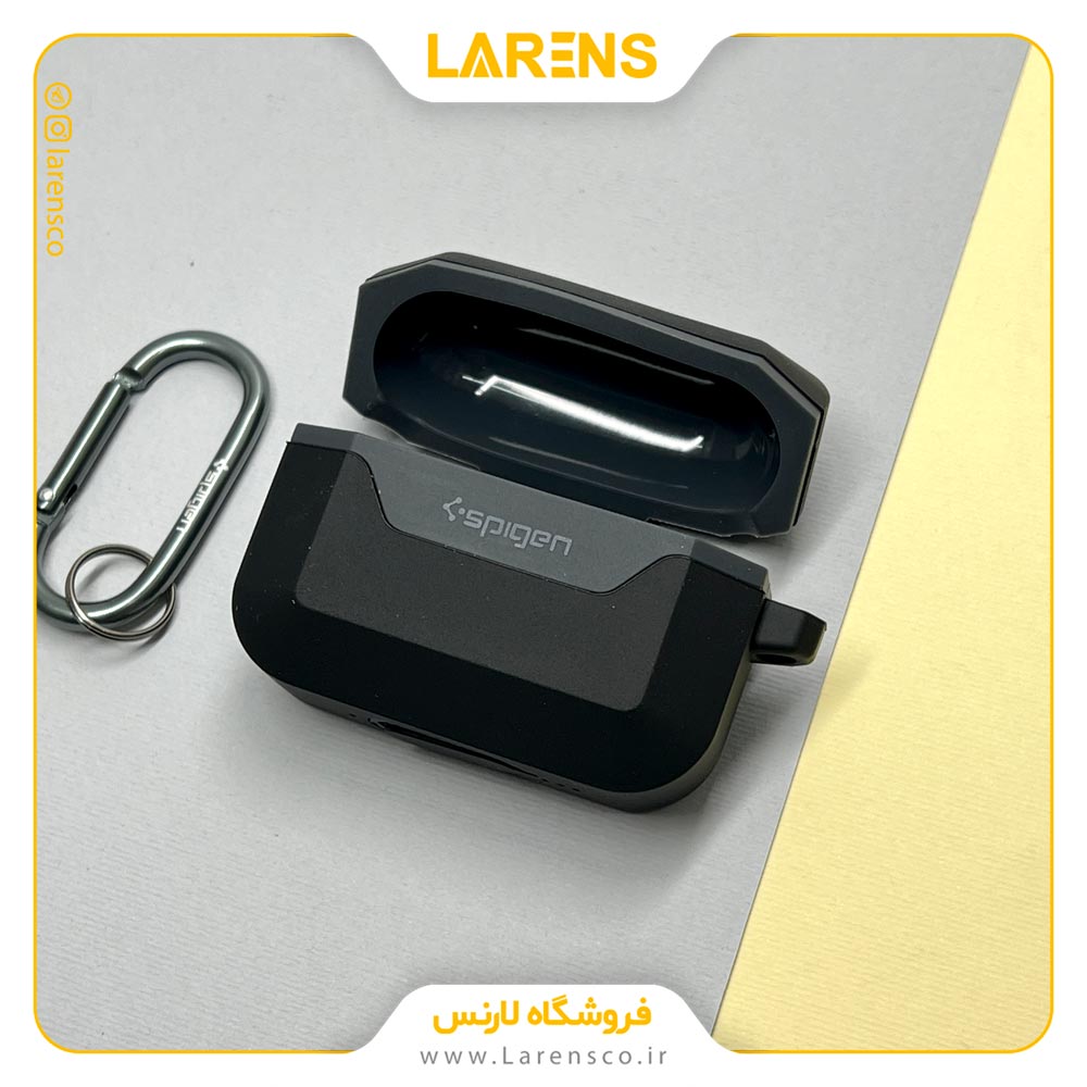 محافظ ایرپاد پرو 2 برند Spigen سری Double Color رنگ Black