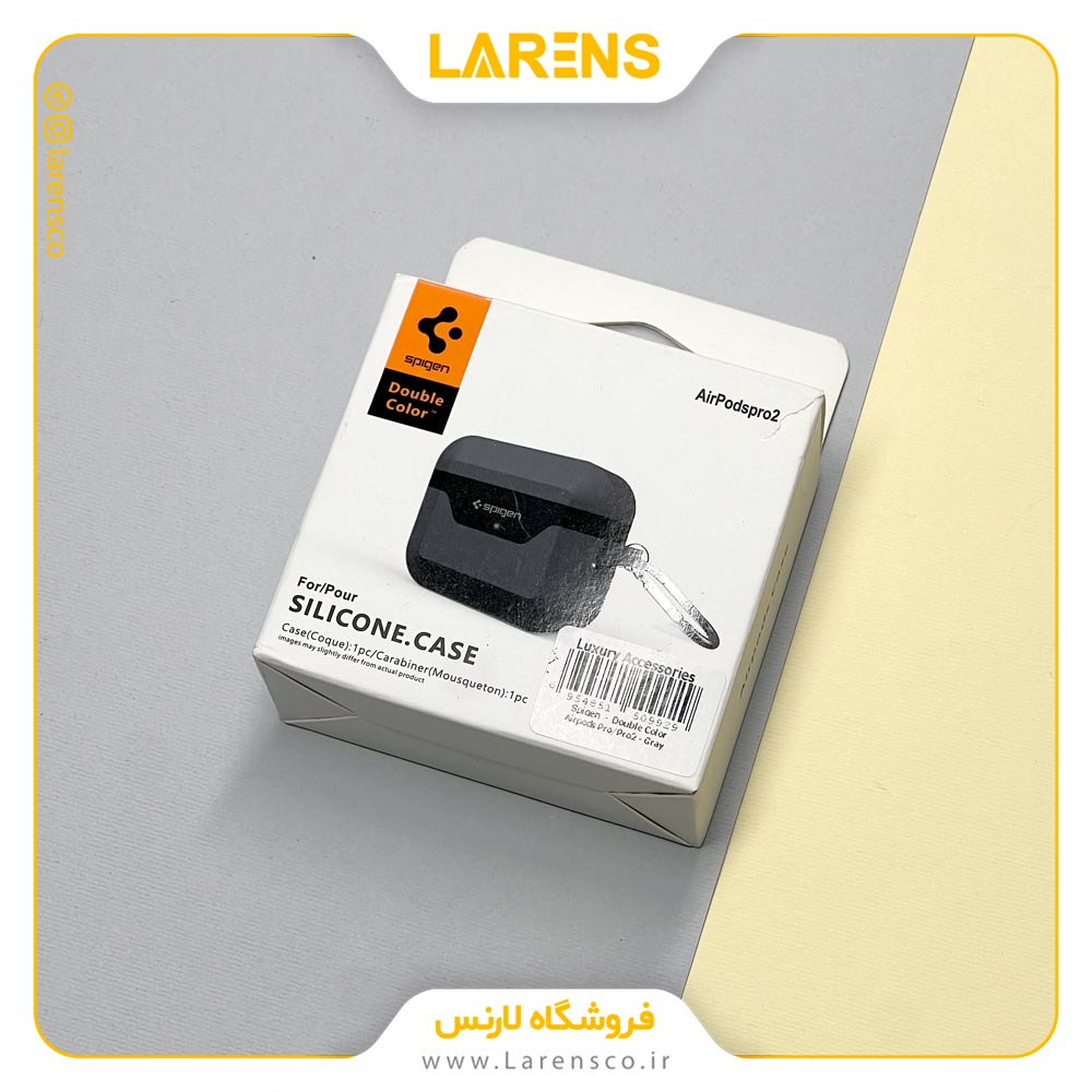 محافظ ایرپاد پرو 2 برند Spigen سری Double Color رنگ Gray