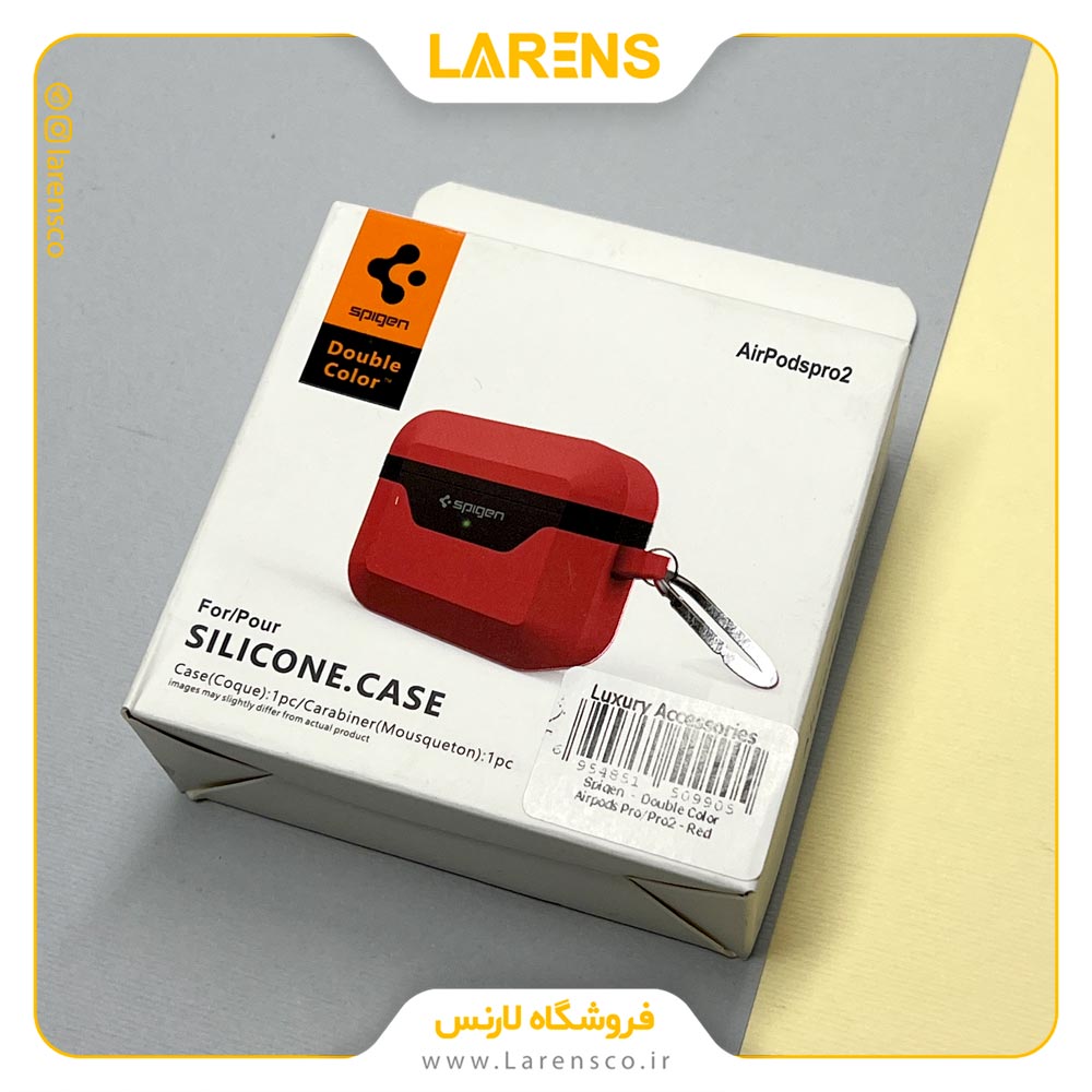 محافظ ایرپاد پرو 2 برند Spigen سری Double Color رنگ Red