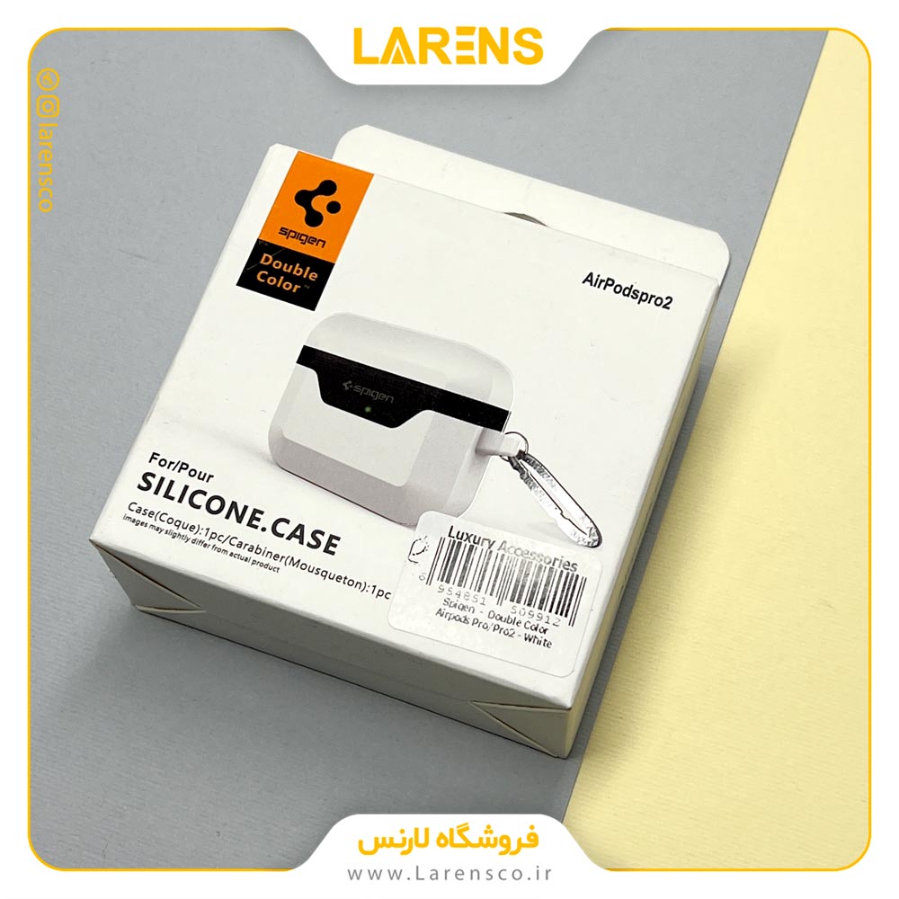 محافظ ایرپاد پرو 2 برند Spigen سری Double Color رنگ White