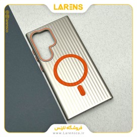 کاور سامسونگ S24 Ultra برند OCCA اورجينال سری Magsafe رنگ Natural