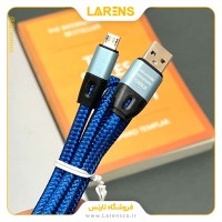 كابل Drove سري MicroUSB به طول 1 متر رنگ Blue