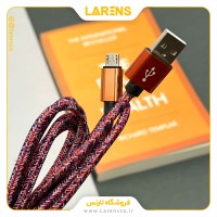 كابل Fist سري MicroUSB به طول 2 متر رنگ Pink