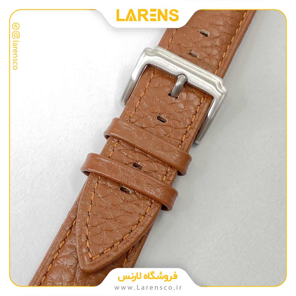 بند اپل واچ Leather سری Texture سایز 42/44/45mm رنگ Brown