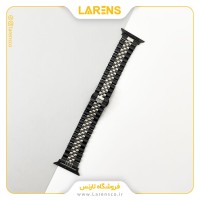 بند اپل واچ Rolex سری Metal سایز 42/44/45 میلیمتر _ رنگ Black Silver