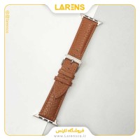 بند اپل واچ Leather سری Texture سایز 42/44/45mm رنگ Brown