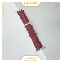 بند اپل واچ Leather سری Texture سایز 42/44/45mm رنگ Plum