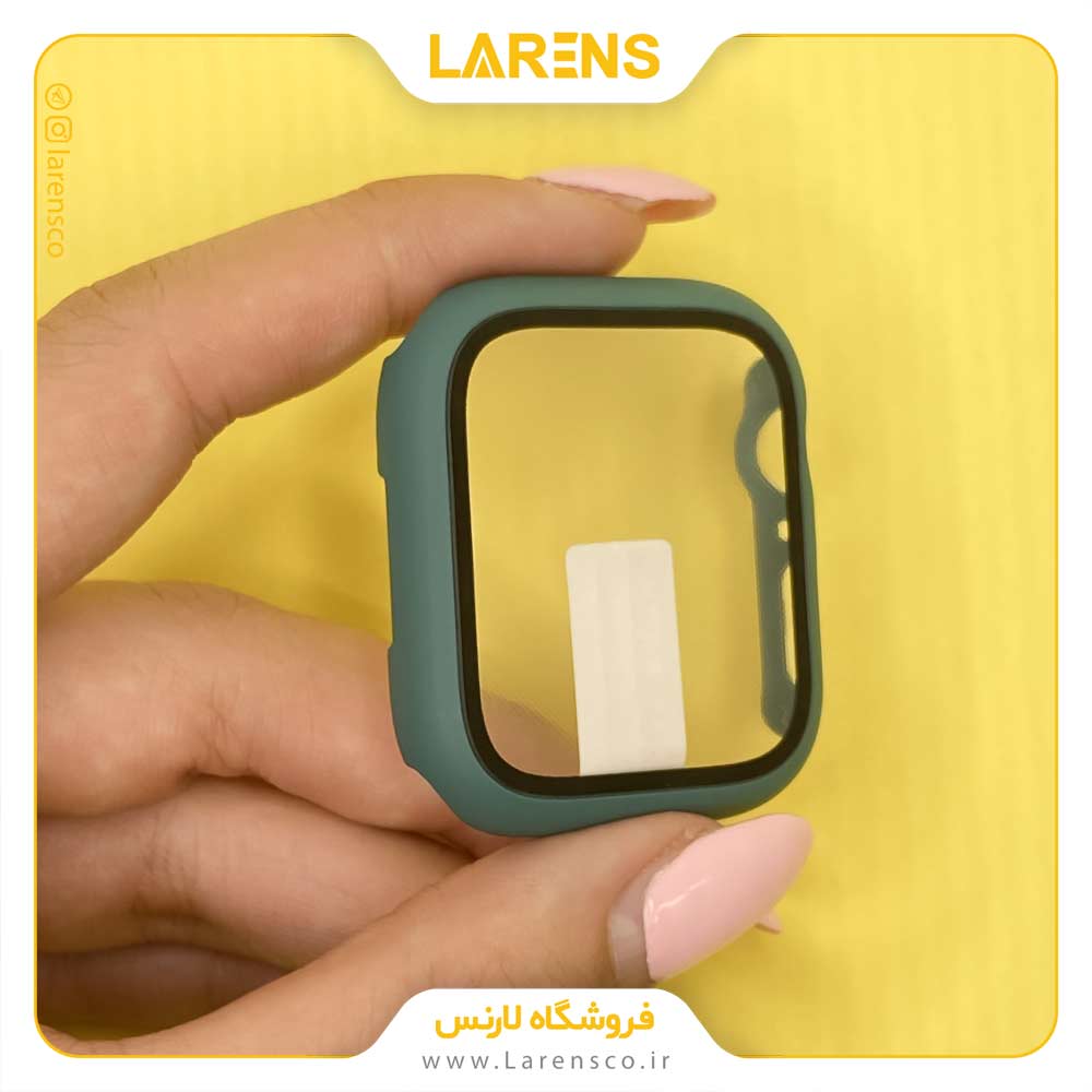 کاور اپل واچ   PC Glass سایز 42mm رنگ Green