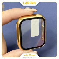 کاور اپل واچ  PC Glass سایز 44mm رنگ Gold