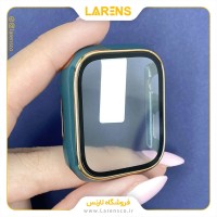 کاور اپل واچ  PC Glass سایز 44mm رنگ Green Gold