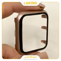 کاور اپل واچ  Luxury مدل Hard Case سایز 44mm رنگ Rose Gold