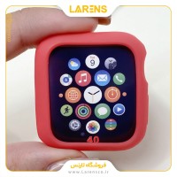 کاور اپل واچ  Silicon Case سایز 44mm رنگ Camelia