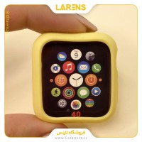 کاور اپل واچ  Silicon Case سایز 44mm رنگ Yellow