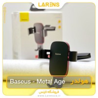 هولدر و پايه نگهدارنده گوشي برند باسئوس Baseus مدل Matal Age Gravity رنگ Black