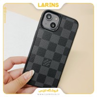 کاور Louis Vuitton مدل Damier ایفون 13 رنگ مشکی