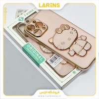 کاور برند i-Kura سری Kitty مدل iPhone 13 رنگ Pink